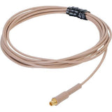 Countryman E6IDW6L2SL E6i Directional Earset Microphone, Light Beige, 2mm Cable, Connector Code SL