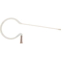 Countryman E6IOW5L1SW E6i Omnidirectional Earset Microphone, Light Beige, 1mm Cable, Connector Code SW