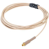 Countryman E6IOW6L2SL E6i Omnidirectional Earset Microphone, Light Beige, 2mm Cable, Connector Code SL
