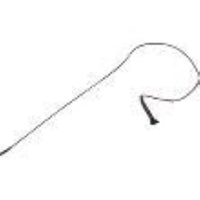 Countryman E6OW5L2SR E6 Omnidirectional Earset Microphone, Light Beige, 2mm Cable, Connector Code SR