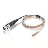 Countryman E6OW6T1AX E6 Omnidirectional Earset Microphone, Tan, 1mm Cable, Connector Code AX