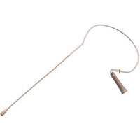 Countryman E6XDW6T2SR E6X Directional Earset Microphone, Tan, 2mm Cable, Connector Code SR