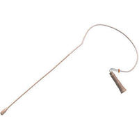 Countryman E6XOW5T1SL E6X Omnidirectional Earset Microphone, Tan, 1mm Cable, Connector Code SL