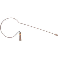 Countryman E6XOW6T2AB E6X Omnidirectional Earset Microphone, Tan, 2mm Cable, Connector Code AB