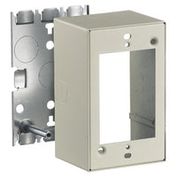 Hubbell HBL5744SIVA HBL500/700/750 Series 1-Gang Deep Box, Ivory