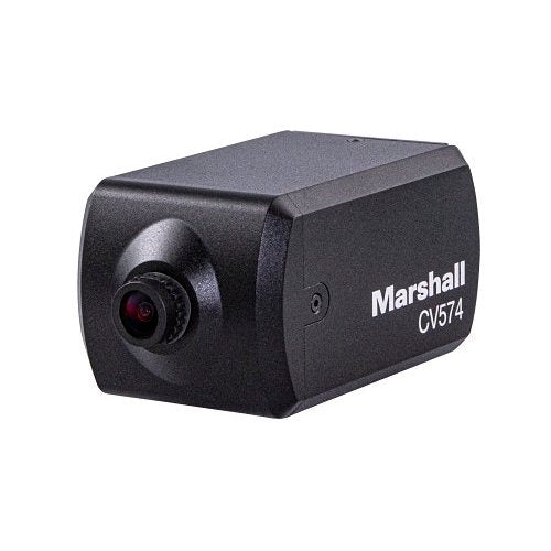 Marshall CV574 4K Miniature POV Camera, NDI|HX3 and HDMI, 4mm Lens