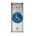 RCI R991NBPTD9 Narrow Pneumatic Button, Handicap Accessible, Blue