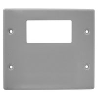 Hubbell HBL4747RXGY, Raceway, 2-Pack, 1 Style/Blank, Gray