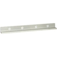 RCI AB-01 Angle Bracket for 8310, 1"H x 1"W x 10-1/2"L, Brushed Anodized Aluminum