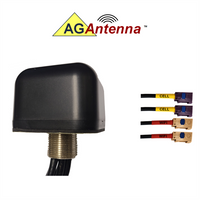AG Antenna AG44F-BB-2C2W AG44 Low Profile Series Mobility 4-LEAD Mimo 2 x Cellular 3G 4G 5G Cbrs / Mimo 2 x WIFI Dual Ba