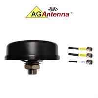 AG Antenna AG47-BB-2CG AG47 Low Profile Series Mobility 3-Lead MIMO 2 x Cellular 3G 4G 5G CBRS / GPS GNSS - Bolt Mount A