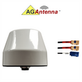 AG Antenna AG53F-BW-2WG AG53 Enterprise Series Mobility 3-Lead MIMO 2 x WiFi Dual Band / GPS GNSS - Bolt Mount Antenna w/15ft Coax Cables FK - White
