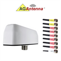 AG Antenna AG99-BW-2CG6W AG99 9-Lead 2xCELL 6xWiFi GPS-BW