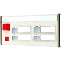 Aiphone NIR-34 NIM Series Corridor Light with 4 Magnetic Nameplates