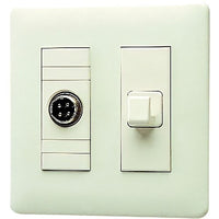 Aiphone NIR-HPF NIM Series Wall Jack with Hook for the NI-RC