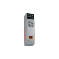 Napco PG30MS PG30 Series Keypad-Controlled Narrow Stile Door Alarm, Metallic Silver, Black