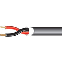 West Penn AQ245BK1000 16/4 Stranded Unshielded Audio Cable, AQUASEAL Direct Burial CL3, FPL, 1000' (304.8m), Reel, Black