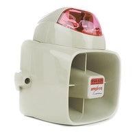 Potter SSX-52SR SSX-52 Series 120dB Durable Siren Strobe, Red Lens Color (4150028)