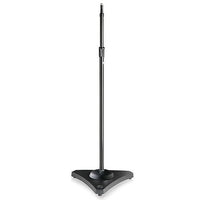 AtlasIED MS25E 38" to 62" Adjustable Professional Microphone Stand with Air Suspension, Ebony