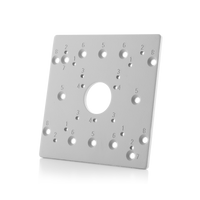 IDIS AV-EBAS-W Square Electrical Box Adapter for ConteraIP Panoramic, Micro Bullet and Bullet Cameras, White