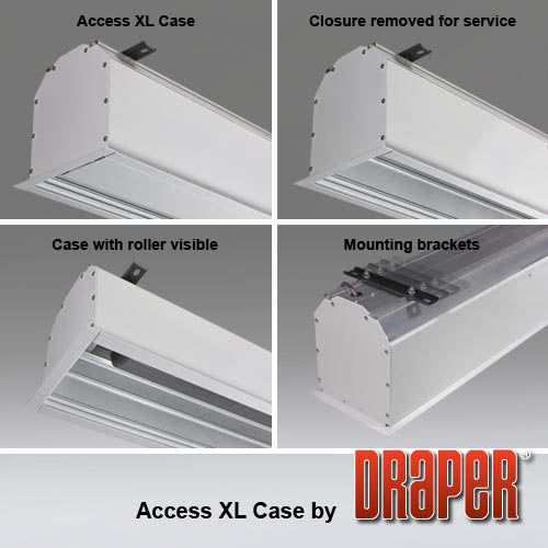 Draper 139044  Access E Proj Scrn 198 Matt Wt XT1000E