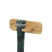 DriVR Wall Mount System -  Storage System for Standard and Putter Gripped DriVR VR Golf Club Handles - front view | Silarius