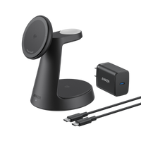Anker MagGo Wireless Charging Station (3-in-1, Dock Stand)