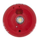 System Sensor CHSCRLED Indoor LED Chime Strobe Ceiling, Fire, Red
