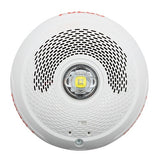 System Sensor SPSCWLED-SP L-Series Indoor Speaker Ceiling-Mounted LED Strobe, "FUEGO", White