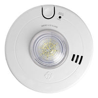 BRK 1046789 Hardwired Combo Smoke and CO Alarm with LED Strobe and 10-Year Battery Backup