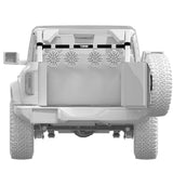 BRO-TUBE 4x 8" Marine Towers Speakers with RGB LED Lights, 4-Channel Marine Amplifier and AMPKIT for Ford Bronco 6th Gen
