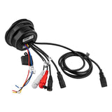 Marine And Powersports Waterproof Bluetooth Audio Receiver With Controls and Micrphone