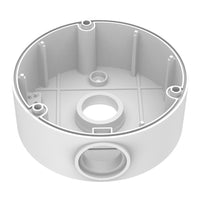 AVYCON AVM-JB-VG-S3 Aluminum Junction Box for Vandal Dome Cameras, Bottom/Side Inlets