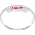 System Sensor BZWC-AG L-Series BZWC White Bezel Kit for Ceiling Mount Strobes and Horn Strobes, "AGENT" Marking