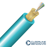 Cleerline TN006M3D9AP BendSafe 6 Strand OM3, Distribution Tight Buffer, Plenum Indoor/Outdoor - 1000ft Spool