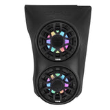 Can-Am Maverick X3 (2017-Up) Waterfall Center Console Speaker Pod Loaded with NXL-IQ 6.5" 2-Way Coaxial Marine Speakers and Digital LED Lights