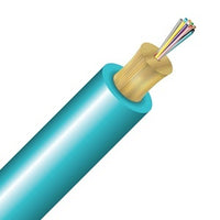 Cleerline 12D50125MOM3L SSF Micro-Distribution Cable LT, 12 Strand, LSZH-CPR I/O, 50/125, OM3, Aqua, Spool, 1000'