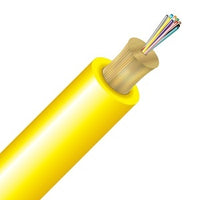 Cleerline 12D9125SMOS2P SSF Micro-Distribution Cable LT, 12 Strand, Plenum I/O, 9/125, G657 A2/B2 OS2, Yellow, Spool, 1000'