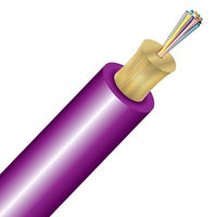 Cleerline TN012M4D9MR-B BendSafe Distribution Cable, Multimode, OM4, 12 Strand, Riser, Magenta, Cut to Order