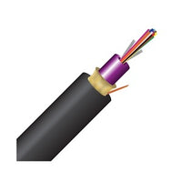 Cleerline 12DJMD50125OM4R-B SSF Double Jacket Micro-Disribution LT Cable, 12 Strand, Riser I/O, 50/125, OM4, Black, Cut to Order