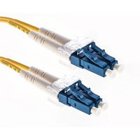 Cleerline 3DOS2LCLC05M-UPC XD Series Bend Performance Duplex Patch Cable, LC/UPC-LC/UPC, OS2, 3.0 mm Riser, Yellow, (5M) 16.4'