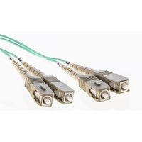 Cleerline 3DOM4SCSC03M XD Series Bend Performance Duplex Patch Cable, SC/UPC-SC/UPC, OM4, 3.0 mm Riser, Magenta, (3M) 9.8'