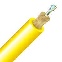 Cleerline 6D9125SMOS2L SFF Micro-Distribution Cable LT, 6 Strand, LSZH-CPR I/O, 9/125, G657 A2/B2 OS2, Yellow, Spool, 1000'