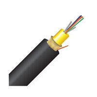 Cleerline 6DJMD9125OS2R SSF Double Jacket Micro-Distribution LT Cable, 6 Strand, Riser I/O, 9/125, G657 A2/B2 OS2, Black, Spool, 1000'