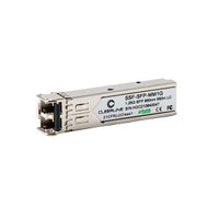 Cleerline SSF-SFP-MM1G 1.25G SFP Transceiver Multimode 1000Base-SX, 850nm, 550m Max Reach, with DDM