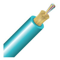 Cleerline 12D50125MOM3P SSF Micro-Distribution Cable LT, 12 Strand, Plenum I/O, 50/125, OM3, Aqua, Spool, 1000'