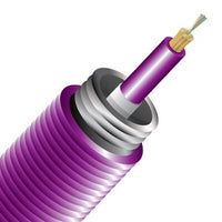 Cleerline 6IAD50125MOM4P 6 Strand SSF Interlocking Armored Micro-Distribution LT, Plenum, 50/125, OM4, Spool, 1000'