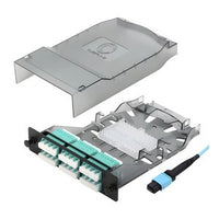 Cleerline CTG-MTLC24-MM-A HD MTP Elite 24-Fiber Cassette, MM(OM4), 1x24F MTP Male to 24 Quad LC/UPC, Type A