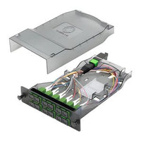Cleerline CTG-MTSC12-SMA-A HD MTP Elite 12-Fiber Cassette, SM(OS2), 1x12F MTP Male to 12 Duplex SC/APC, Type A