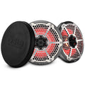 8” Marine 2-Way Hybrid Speaker with RGB LED, Compression Driver and Neodymium Magnet | 350W RMS 4-Ohm